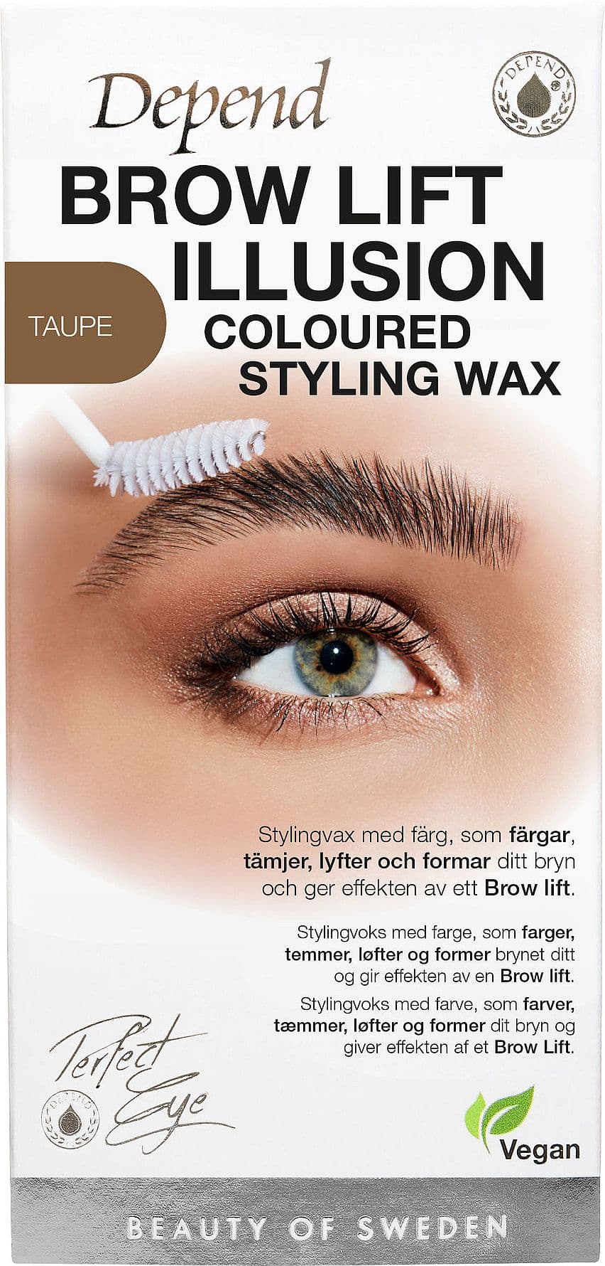 Perfect Eye Brow Illusion Wax Taupe