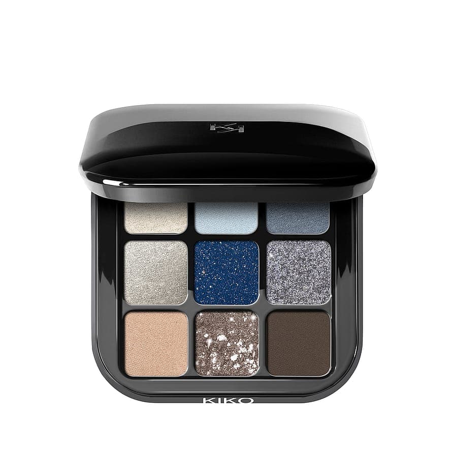 Glamour Multi Finish Eye Shadow Palette 05 Blue Variations