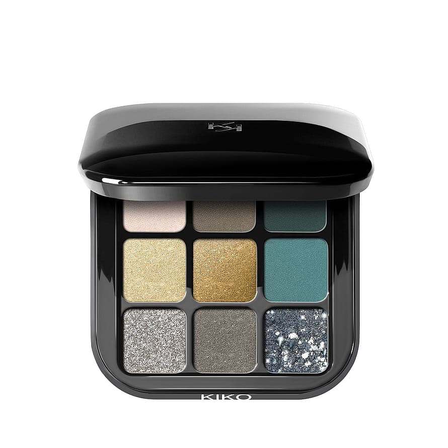Glamour Multi Finish Eye Shadow Palette 06 Green Vibes
