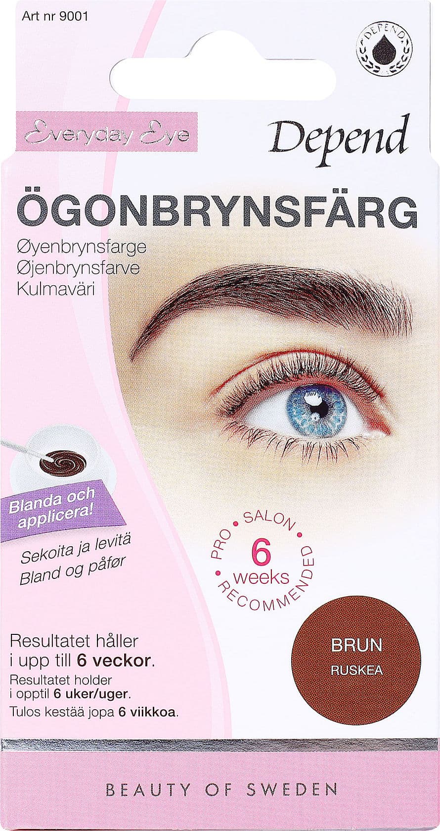 Everyday Eye Eyebrow Colour Brown