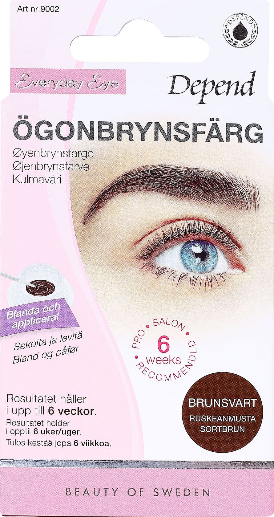 Everyday Eye Eyebrow Colour Brown Black