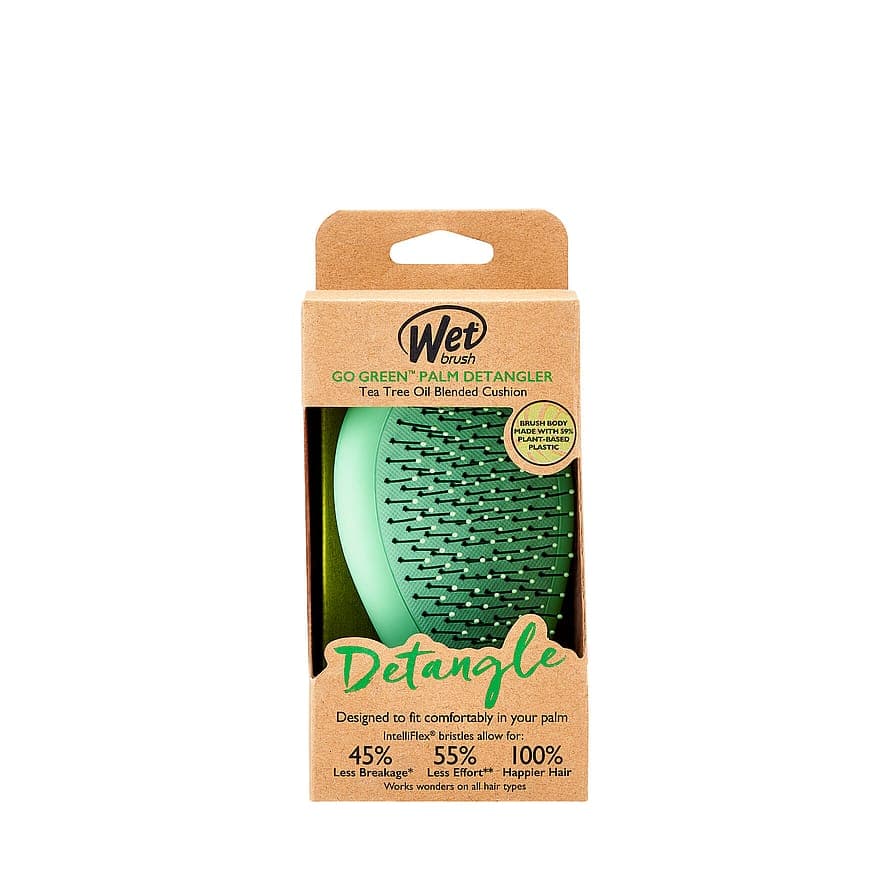 Go Green Detangling Palm Detangler Green