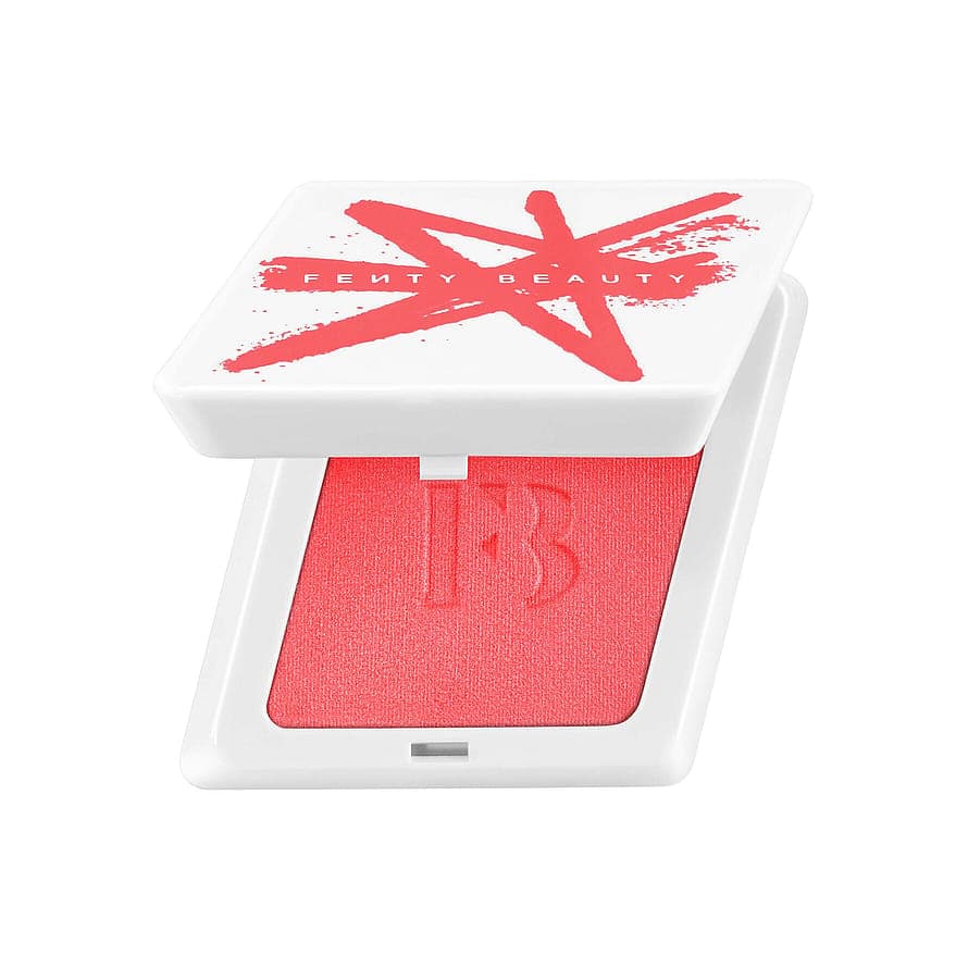 Suede Powder Blush Lolly poppy