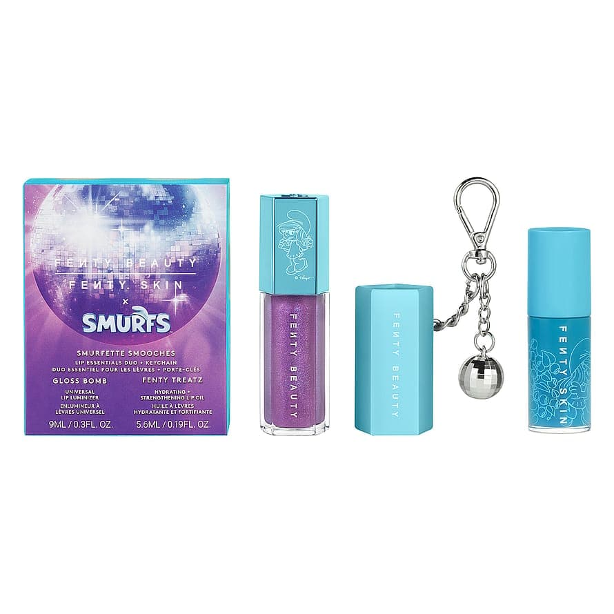 Limited Edition Smurfette Smooches Lip Essentials Duo & Keychain Smurfette Smooches Lip Essential Duo - Limited Edition