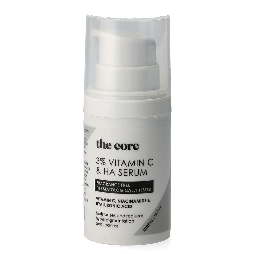 The Core 3 % Vitamin C & HA Serum No Perfume 30 ml
