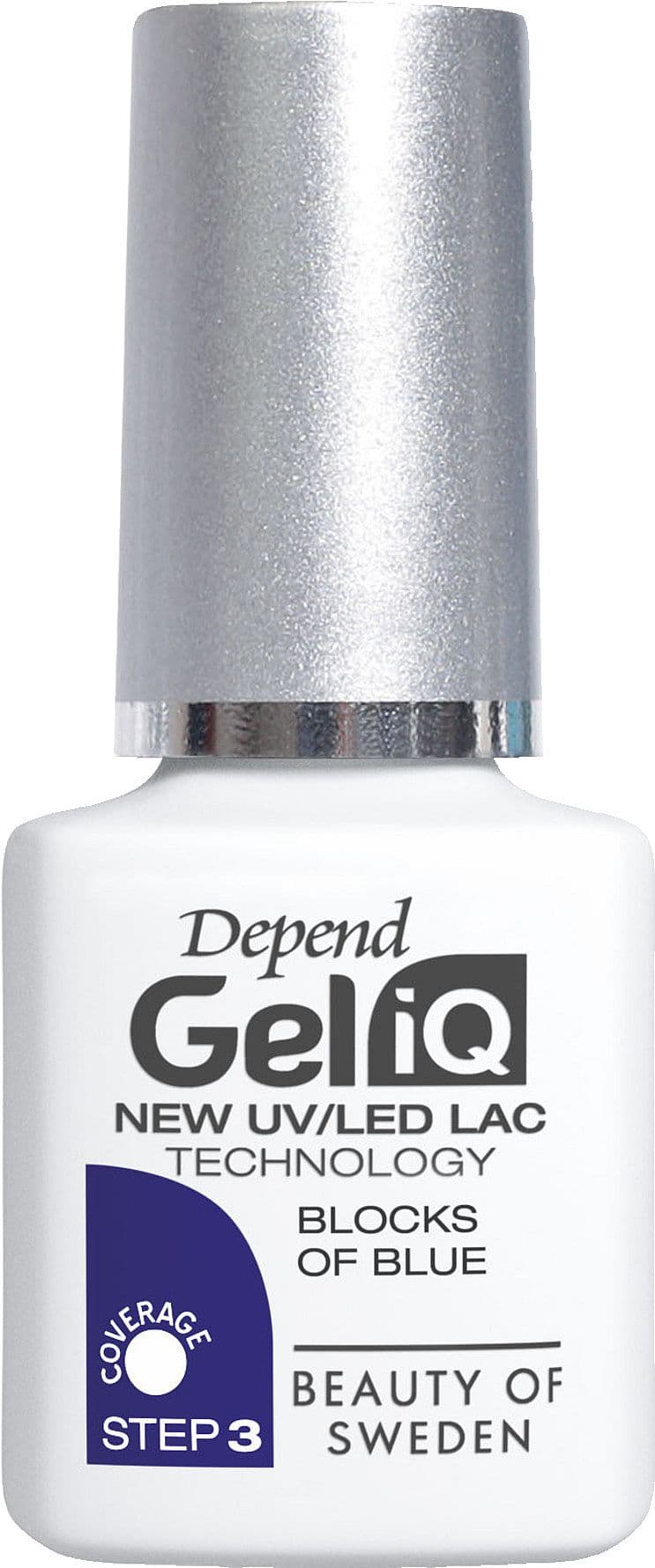 Gel iQ Nail Polish Blocks of Blue