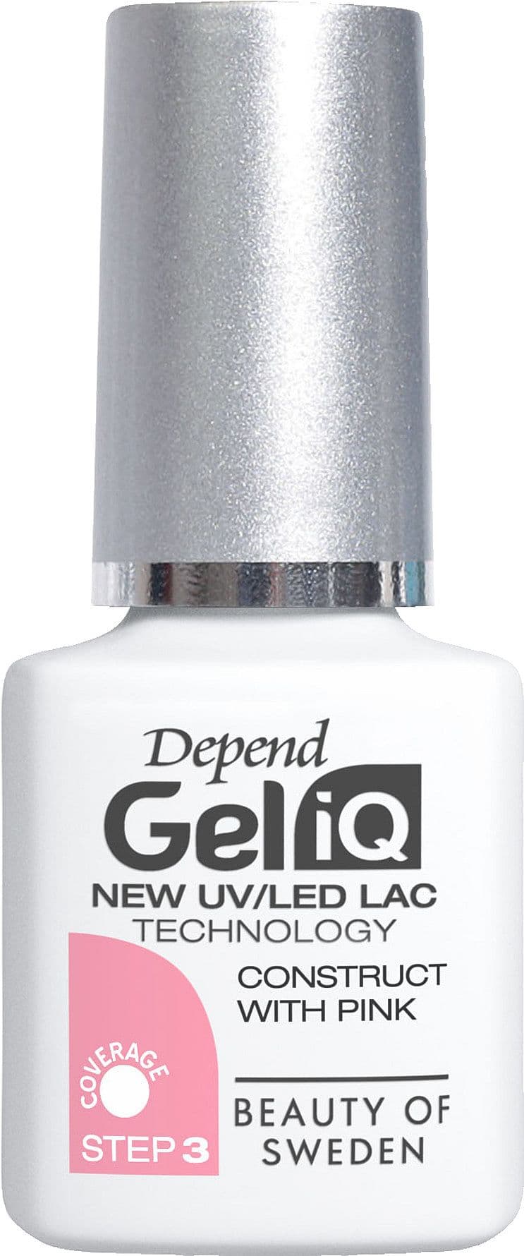 Gel iQ Nail Polish Construct With Pink