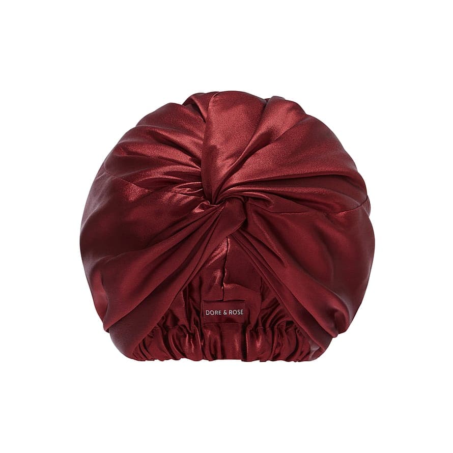 Premium Silk Bonnet Burgundy