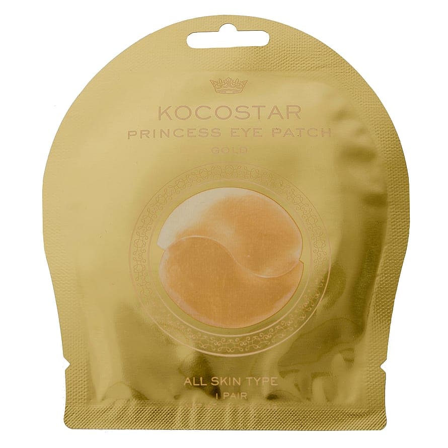 Princess Eye Patch Gold 1 pair
