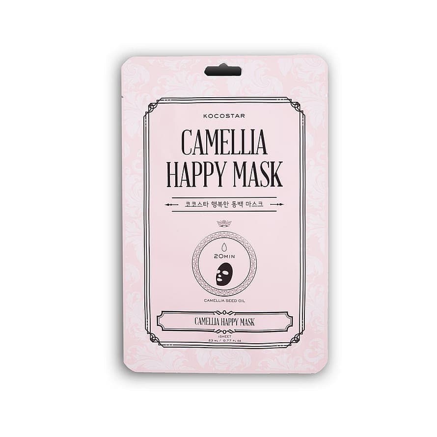 Camellia Happy Mask