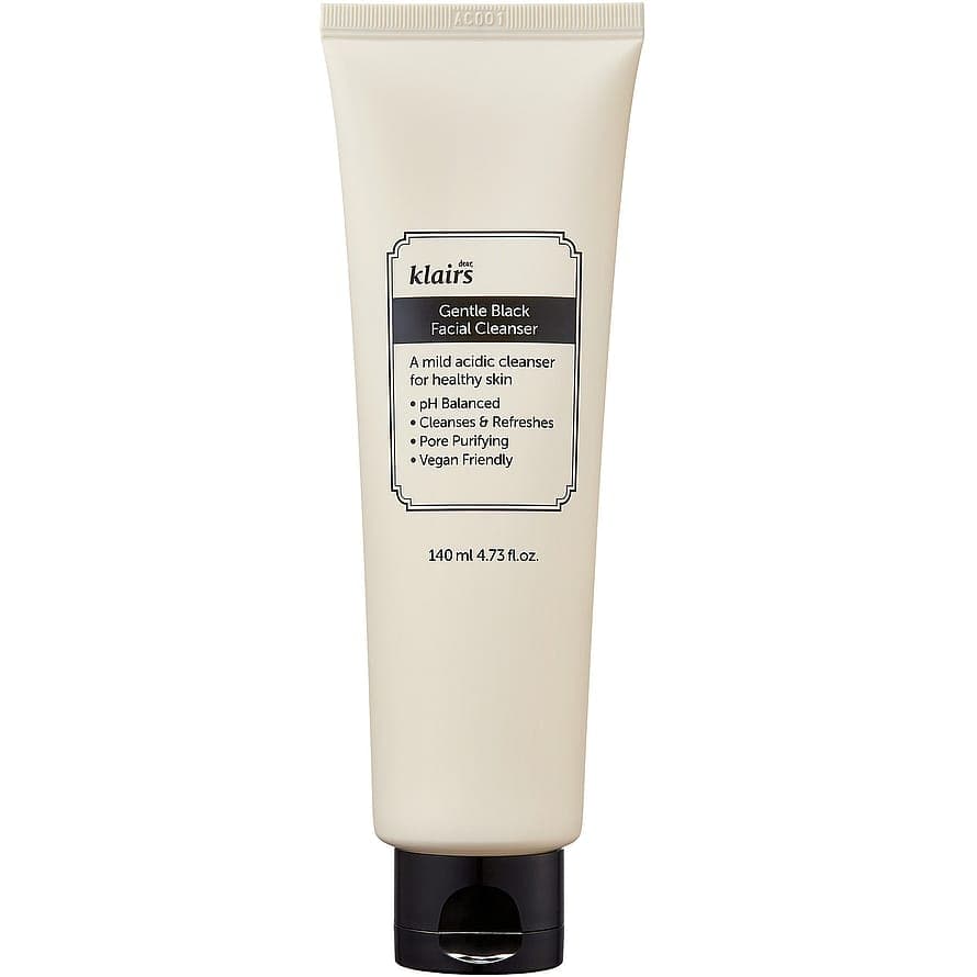 Gentle Black Facial Cleanser 140 ml