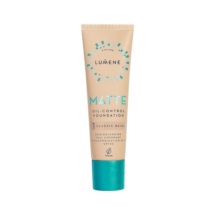 Matte Oil-Control Foundation SPF20 1 Classic Beige