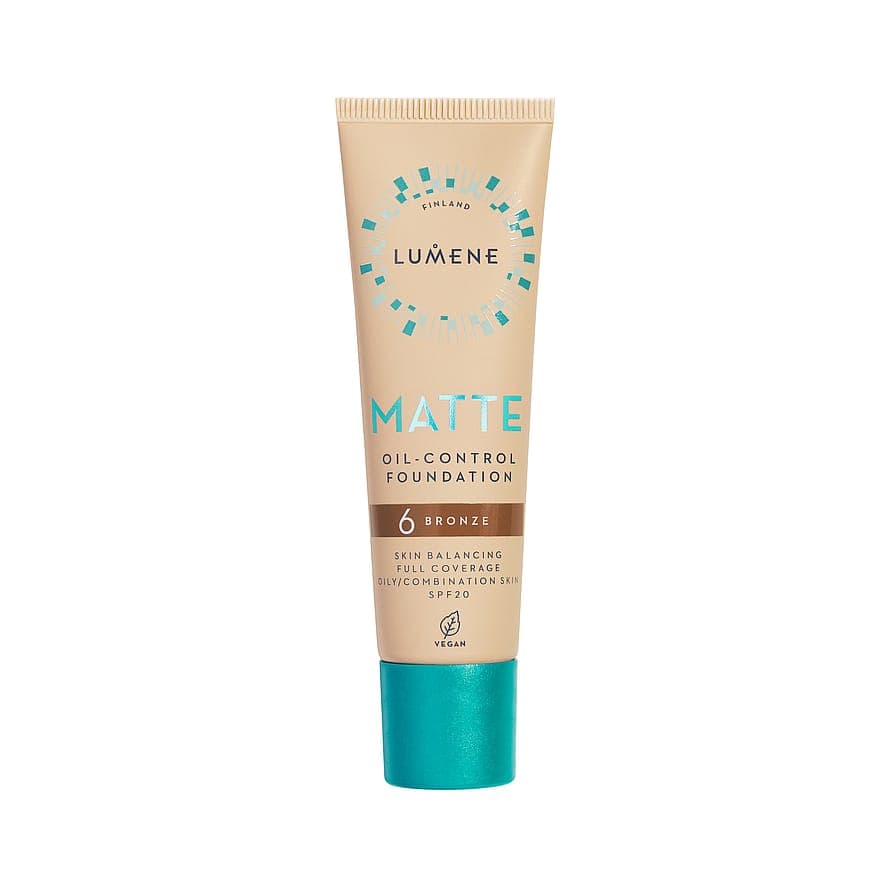 Matte Oil-Control Foundation SPF20 6 Bronze