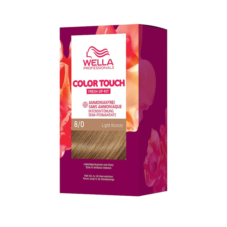 Color Touch Hair Color 8/0 Light Blonde