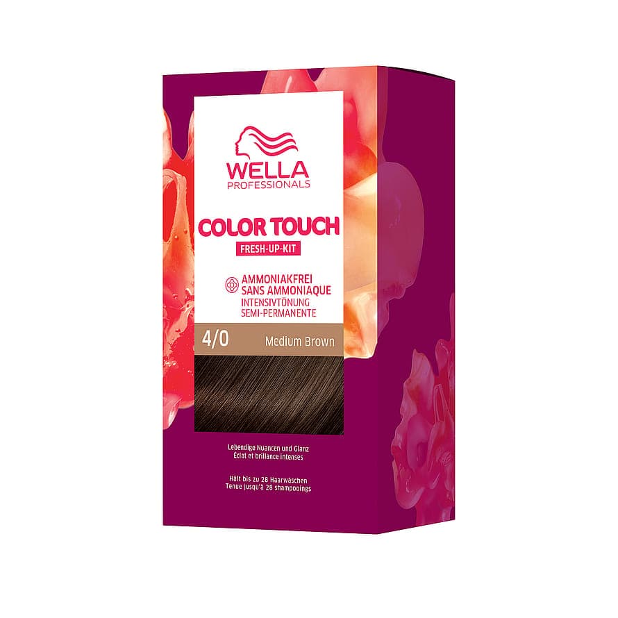 Color Touch Hair Color 4/0 Medium Brown