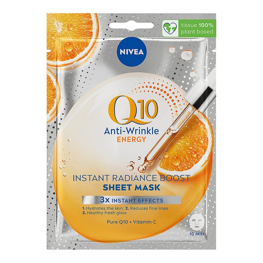 Q10 Anti-Wrinkle Energy Sheet Mask