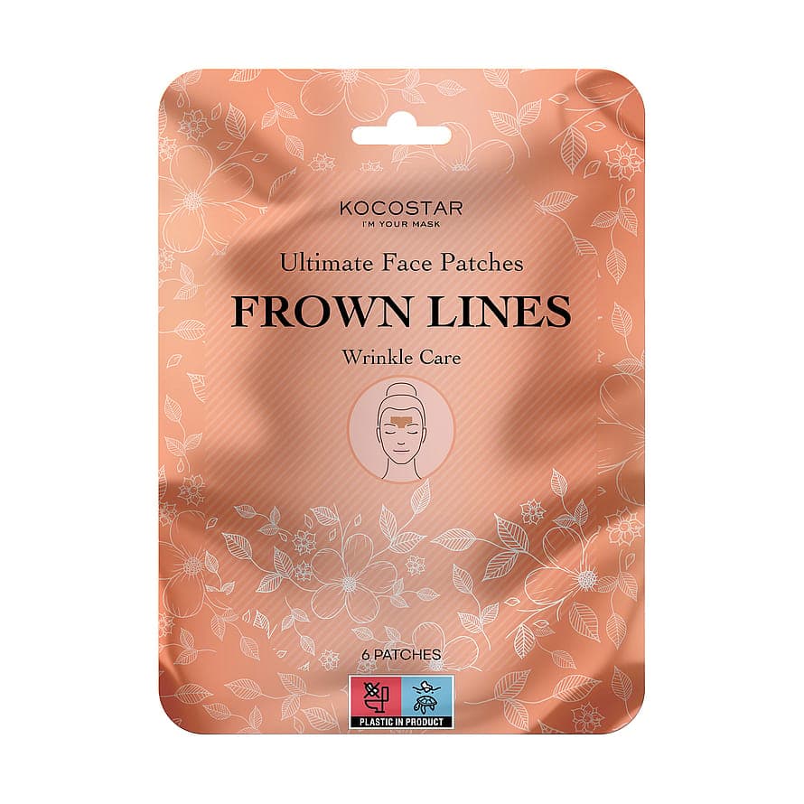 Ultimate Face Patches Frown Lines 6 pcs