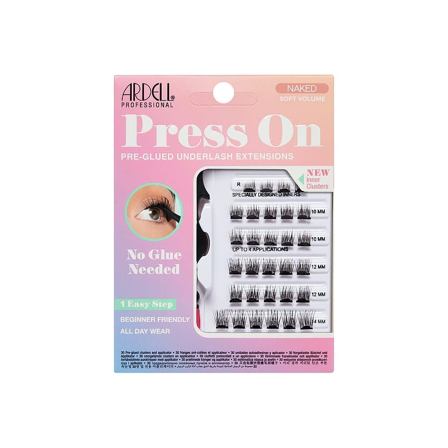 Naked Press On Underlash Extensions Soft Volume