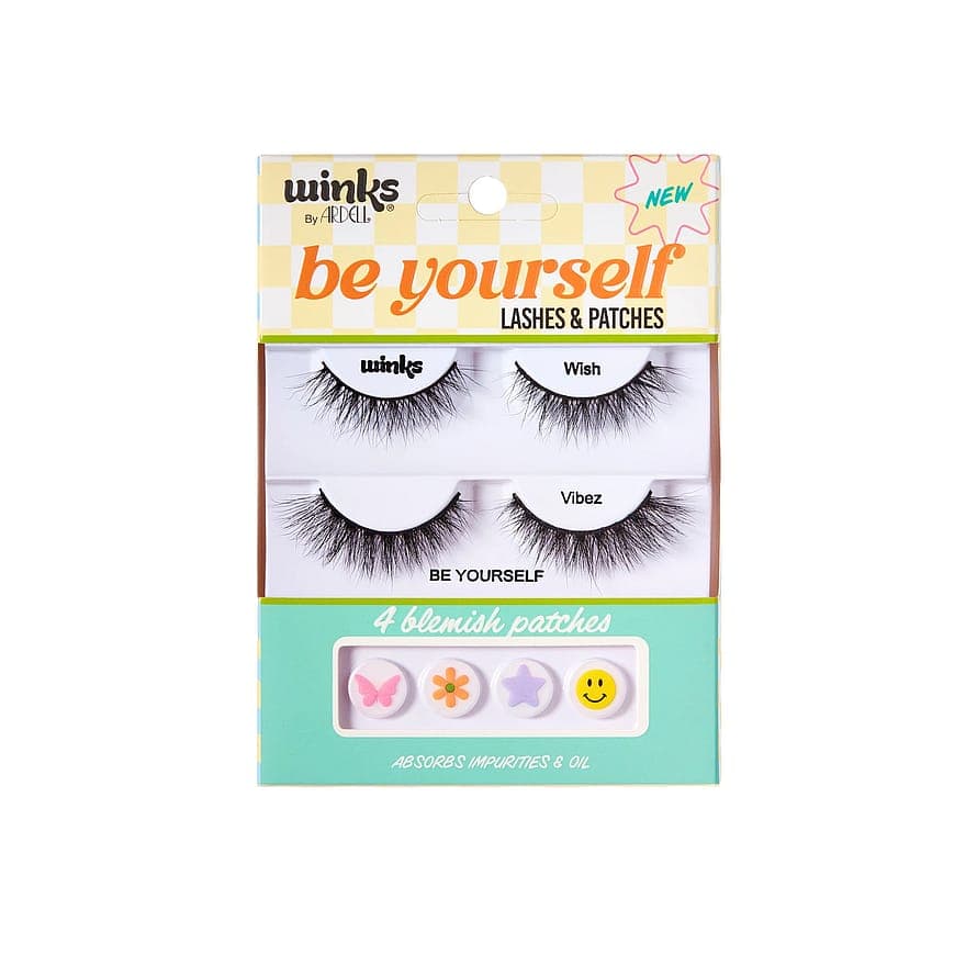 Winks Be Yourself Wish + Vibez Lashes & Patches