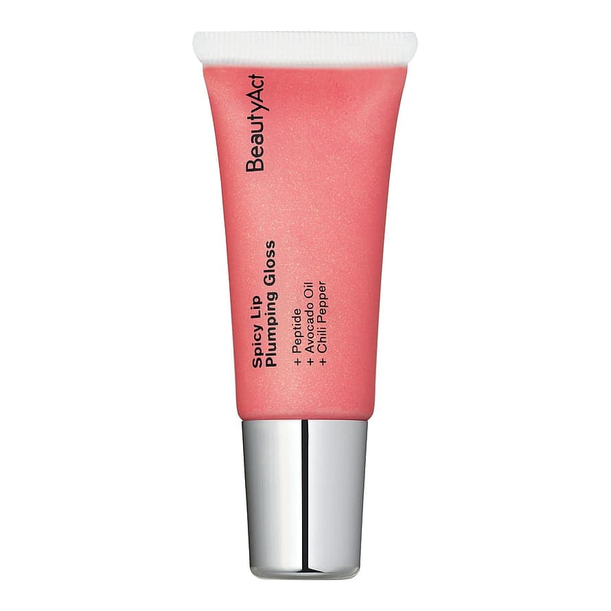 Spicy Lip Plumping Gloss Ginger Spice Glitter