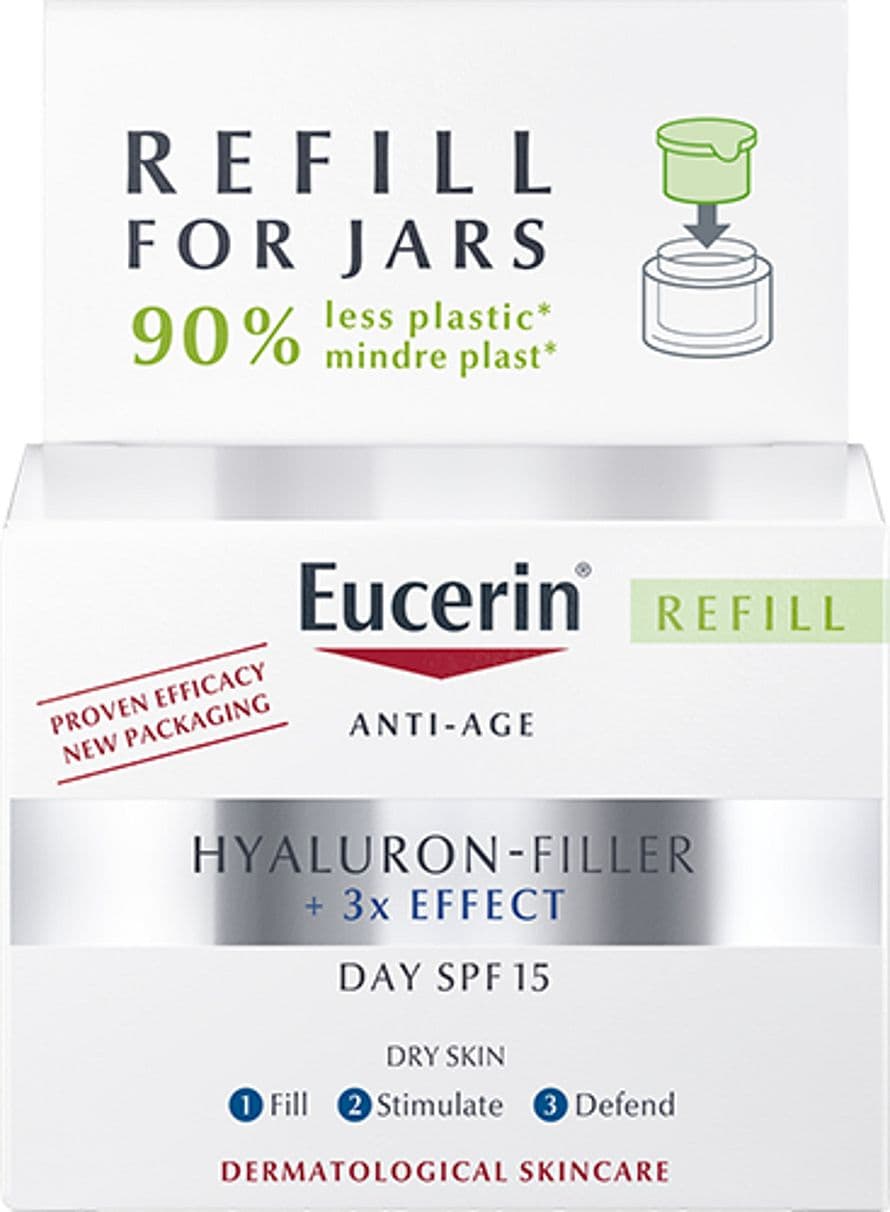 Hyaluron-Filler +3x Effect Day Cream SPF15 Refill 50 ml