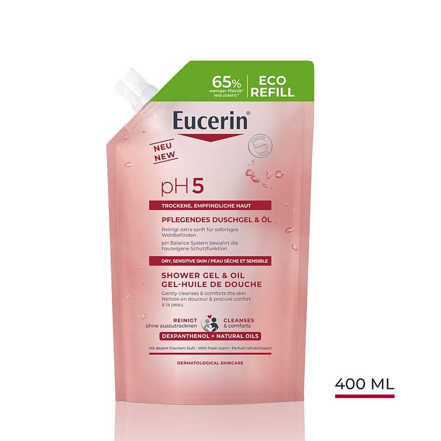 pH5 Shower Gel & Oil Refill 400 ml
