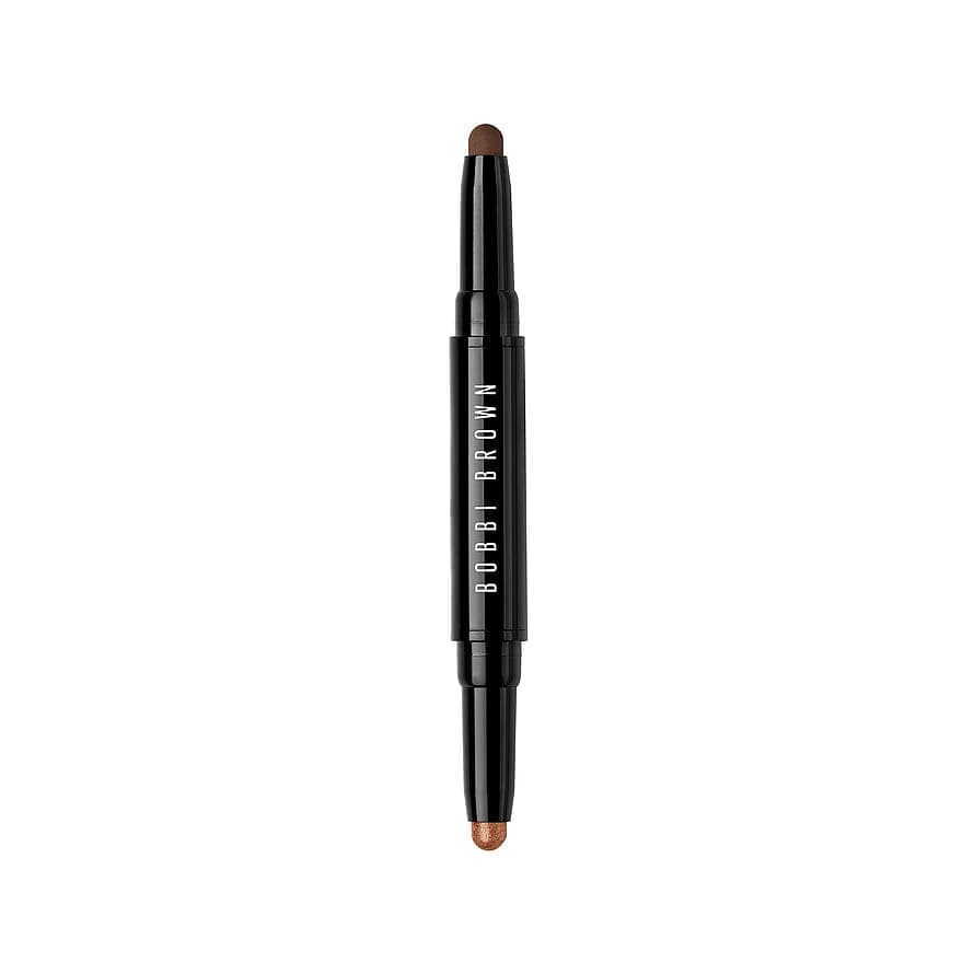 Dual-Ended Long-Wear Cream Shadow Stick Milk Chocolate/Midnight Brown