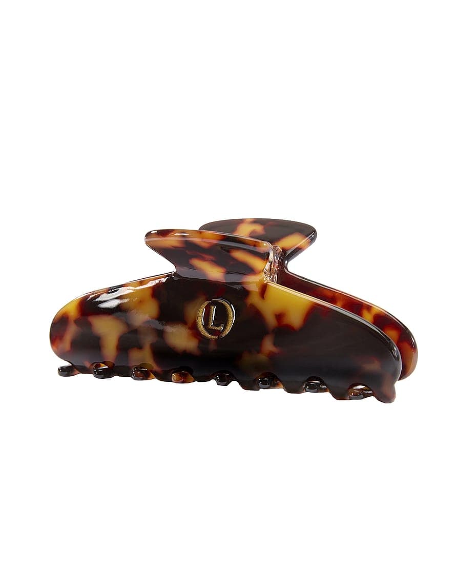 Claw Clip Medium Bronze Leopard