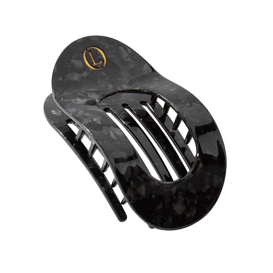 Flat Hair Clip Space Black