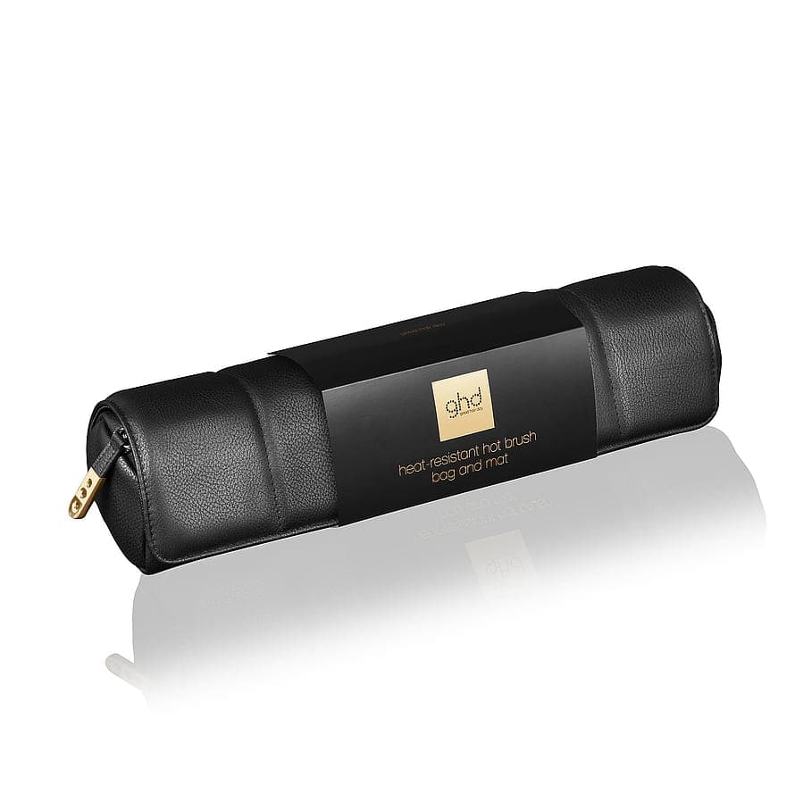 2-in-1 Heat-Resistant Hot Brush Bag & Mat ghd 2-In-1 Heat-Resistant Curler Bag & Mat