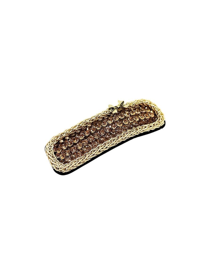Zeni Clip Golden Bow Gold