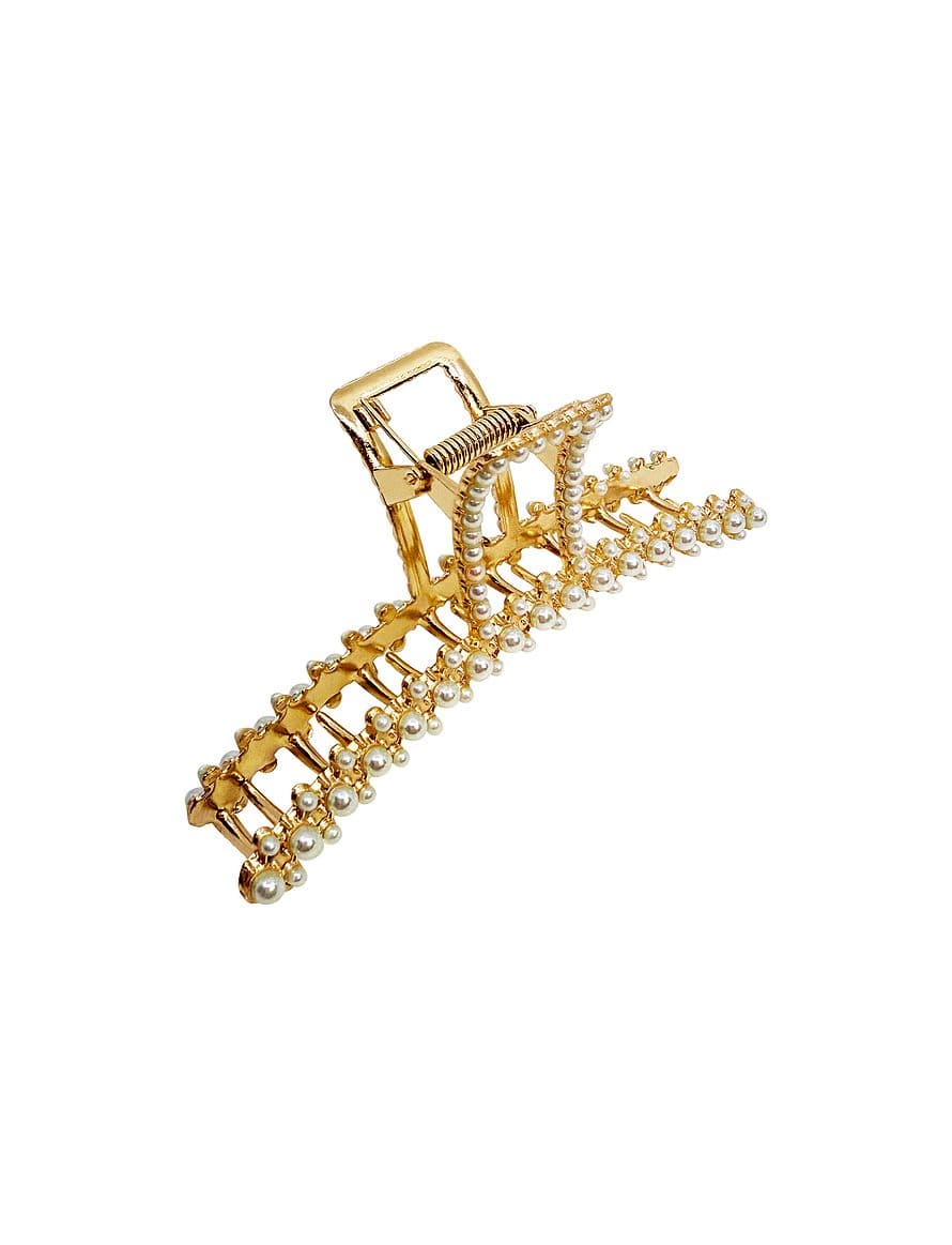 Lindi Clamp Golden Pearl Gold Golden Pearl