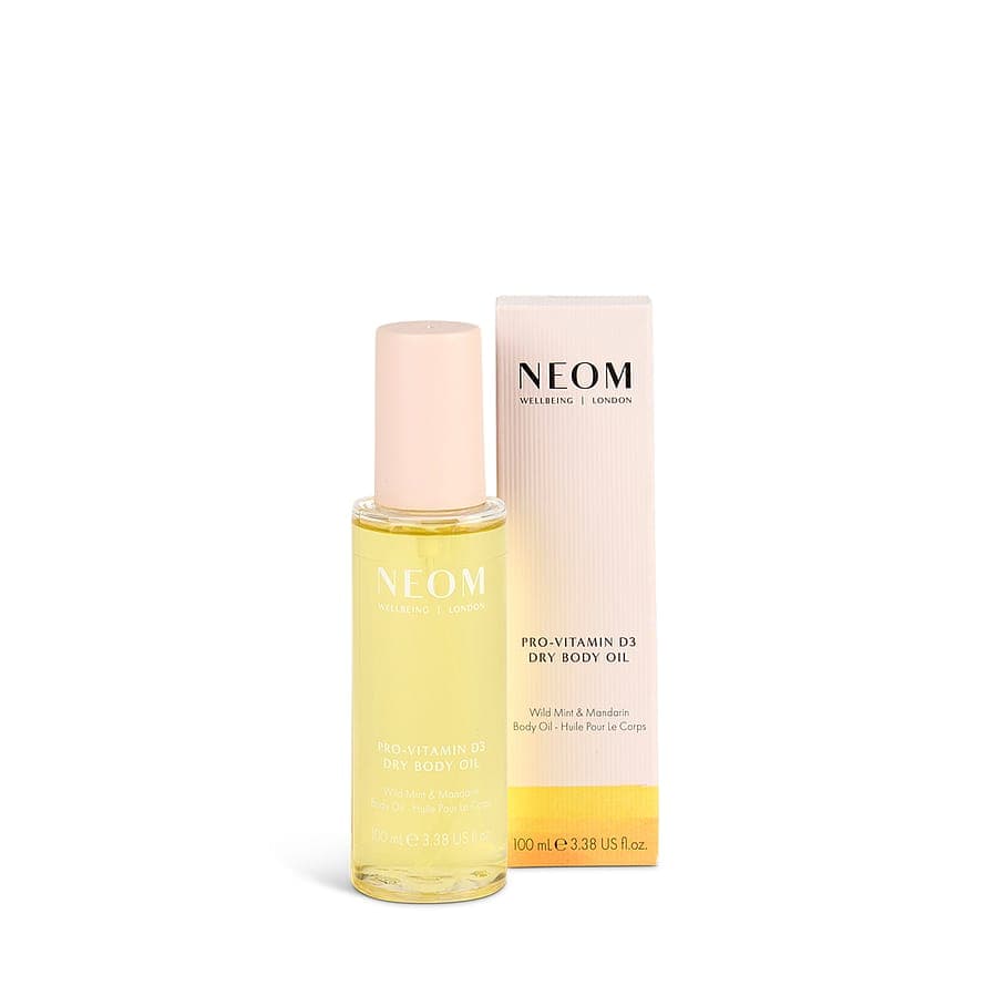 Pro-Vitamin D3 Dry Body Oil NEOM Wellbeing Pro-Vitamin D3 Dry Body Oil