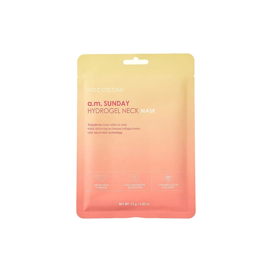 A.M. Sunday Hydrogel Neck Mask Kocostar A.M. Sunday Hydrogel Neck Mask