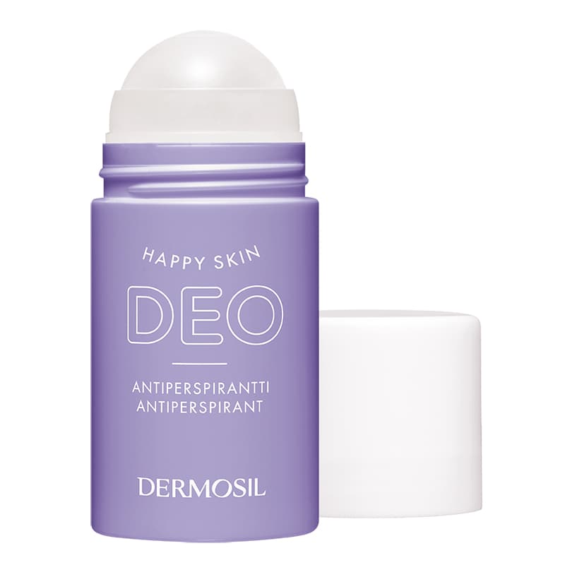 Happy Skin Antiperspirantti - Pitkäkestoinen raikkaus, kevyesti geelimäinen koostumus, nopeasti kuivuva