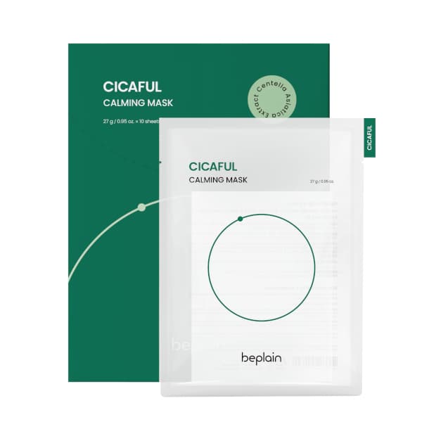 beplain - Cicaful Calming Mask - 10pcs