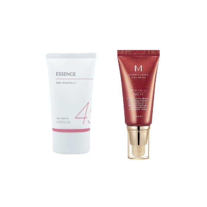 Missha Essence Sun X M Perfect Cover BB cream # 23 Set