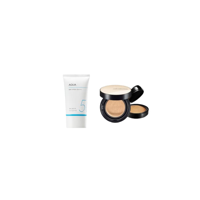 MISSHA - All-Around Safe Block Aqua Sun SPF50+ PA++++ (New version of All-Around Safe Block Aqua Sun Gel ) - 50ml X Jung Saem...