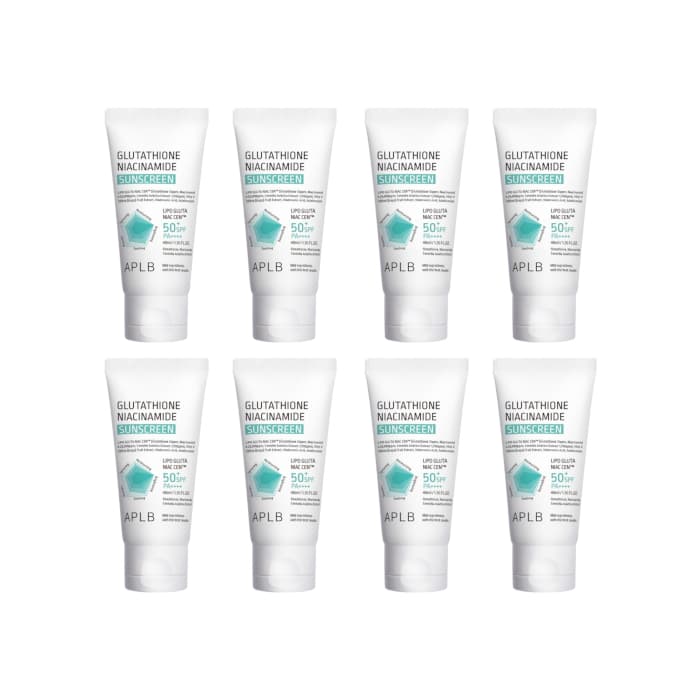 APLB - Glutathione Niacinamide Sunscreen SFP50+ PA++++ - 40ml (8ea) Set