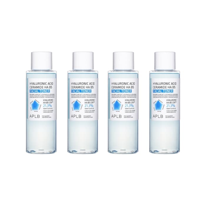 APLB - Hyaluronic Acid Ceramide HA B5 Facial Toner - 160ml (4ea) Set