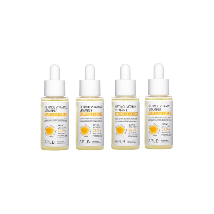 APLB - Retinol Vitamin C Vitamin E Ampoule Serum - 40ml (4ea) Set