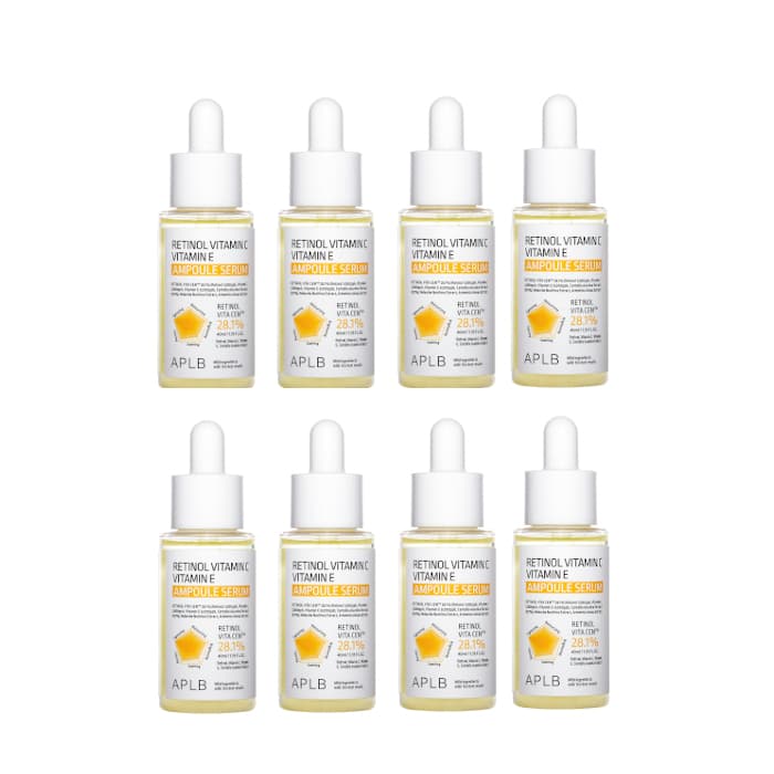APLB - Retinol Vitamin C Vitamin E Ampoule Serum - 40ml (8ea) Set