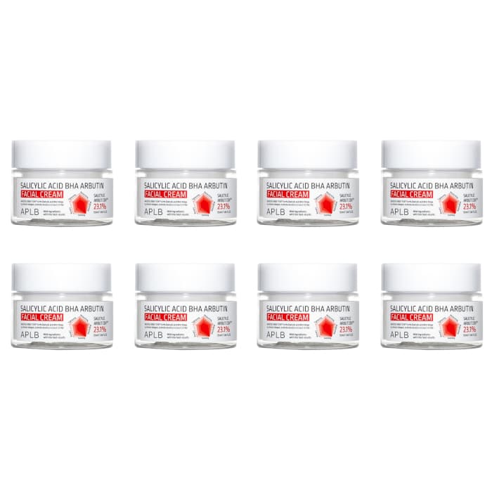 APLB - Salicylic Acid BHA Arbutin Facial Cream - 55ml (8ea) Set