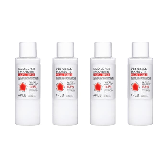APLB - Salicylic Acid BHA Arbutin Facial Toner - 160ml (4ea) Set