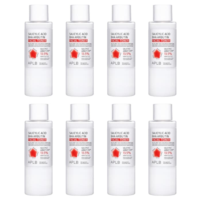 APLB - Salicylic Acid BHA Arbutin Facial Toner - 160ml (8ea) Set