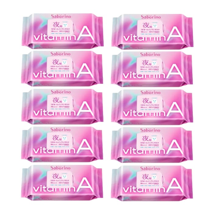 BCL - Saborino Good Night Mask - 30 pc - Vitamin A (10ea) Set