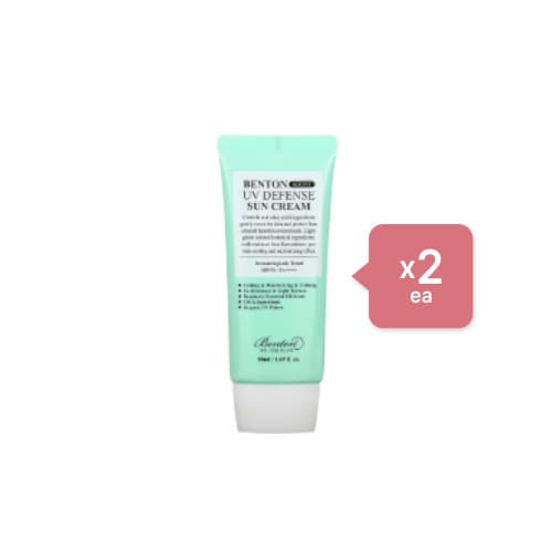 Benton - Air Fit UV Defense Sun Cream - 50ml (2ea) set