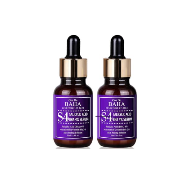 Cos De BAHA - Salicylic Acid 4% Serum (S4) - 30ml (2ea) set
