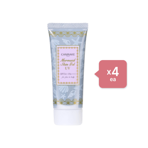 CANMAKE - Mermaid Skin Gel (4ea) Set - 01 Clear