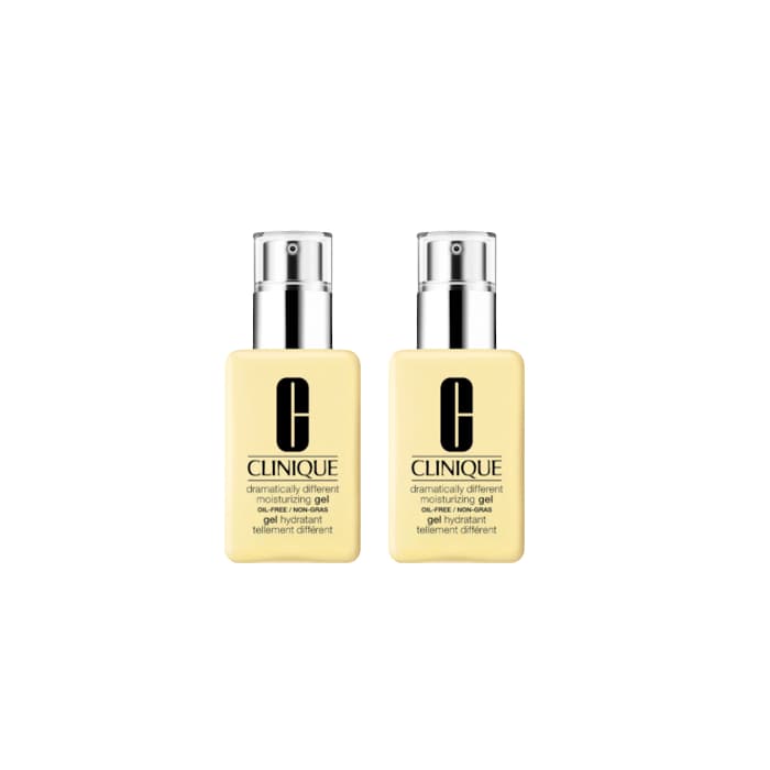 Clinique Dramatically Different Moisturizing Gel (Oil Free) - 125ml (2ea) Set